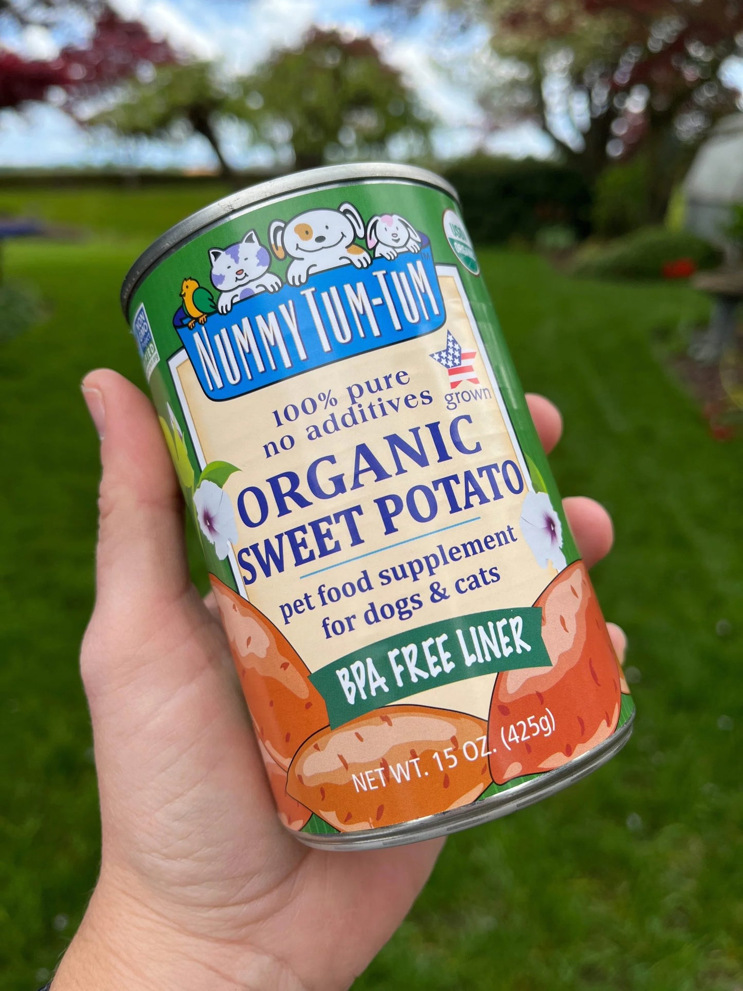 NUMMY TUM TUM ORGANIC SWEET POTATO FOR PETS WET FOOD