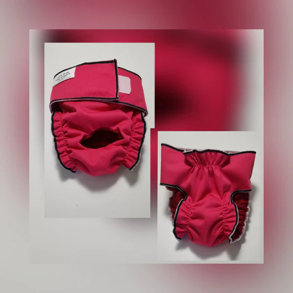 J J DIAPERS FEMALE BELLY BAND -PINK