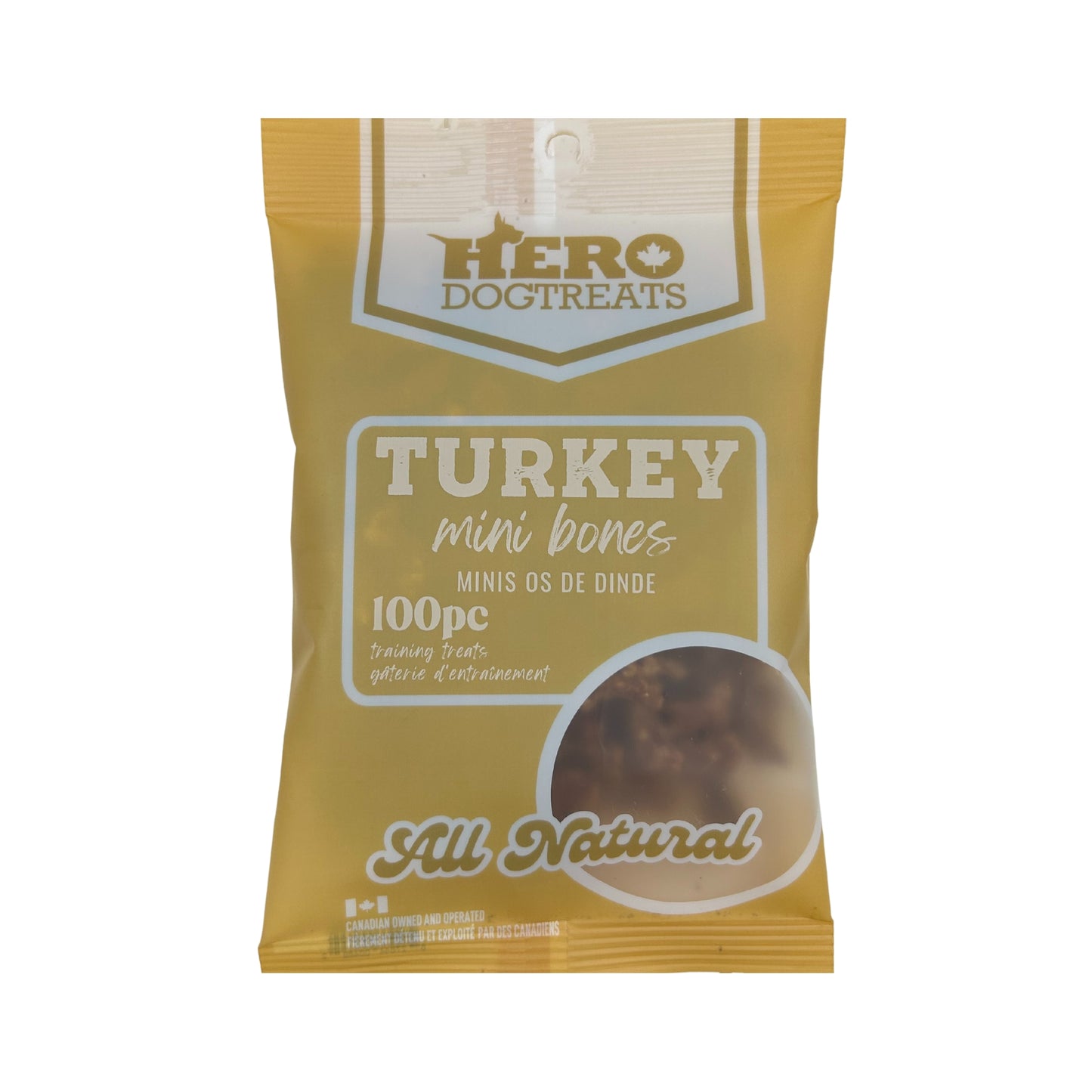 HERO MINI BONES TURKEY - 100 COUNT