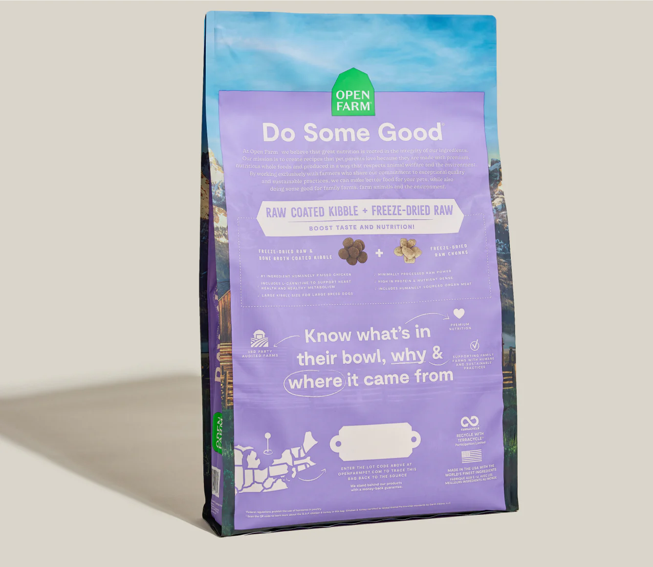 OPEN FARM® RAWMIX LARGE BREED WITH ANCIENT GRAINS DOG FOOD