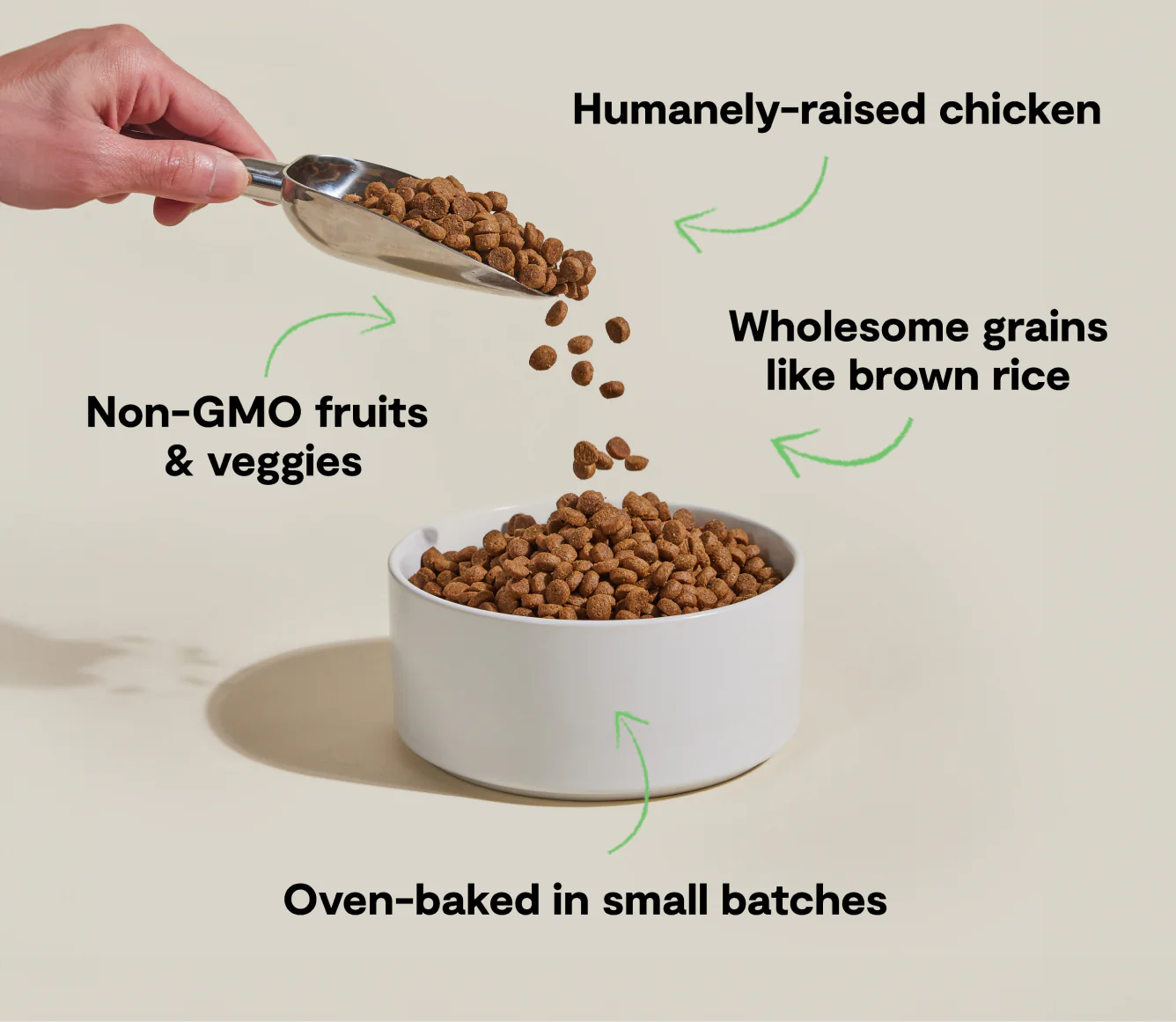 OPEN FARM® Goodbowl™ Harvest Chicken & Brown Rice Dog Kibble