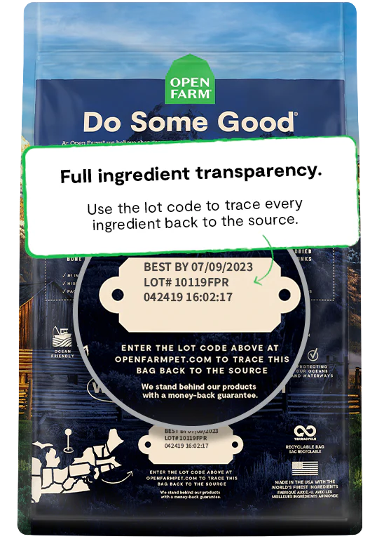 OPEN FARM® RAWMIX WILD OCEAN RECIPE GRAIN FREE DOG FOOD