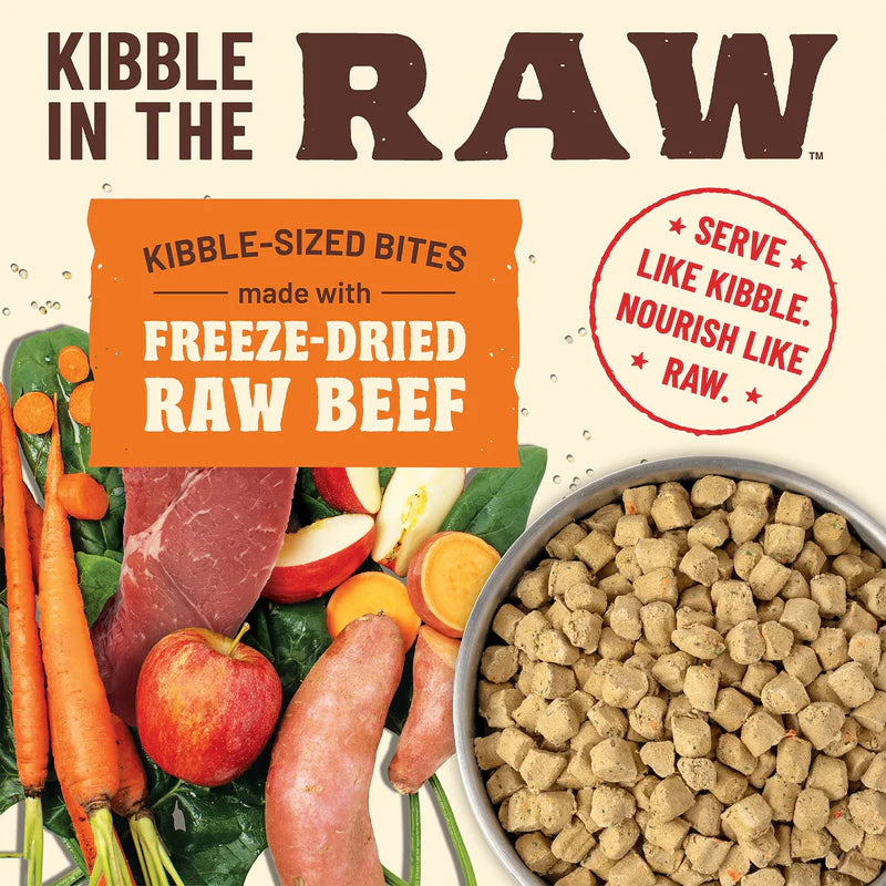 PRIMAL KIBBLE IN THE RAW : BEEF RECIPE