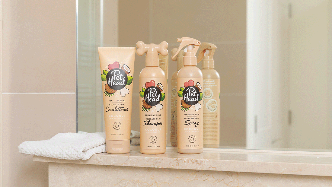 PET HEAD SENSITIVE SOUL DOG SHAMPOO FOR SENSITIVE SKIN