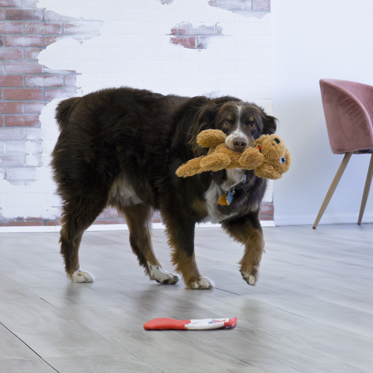 KONG COMFORT PUPS GOLDIE DOG TOY MEDIUM