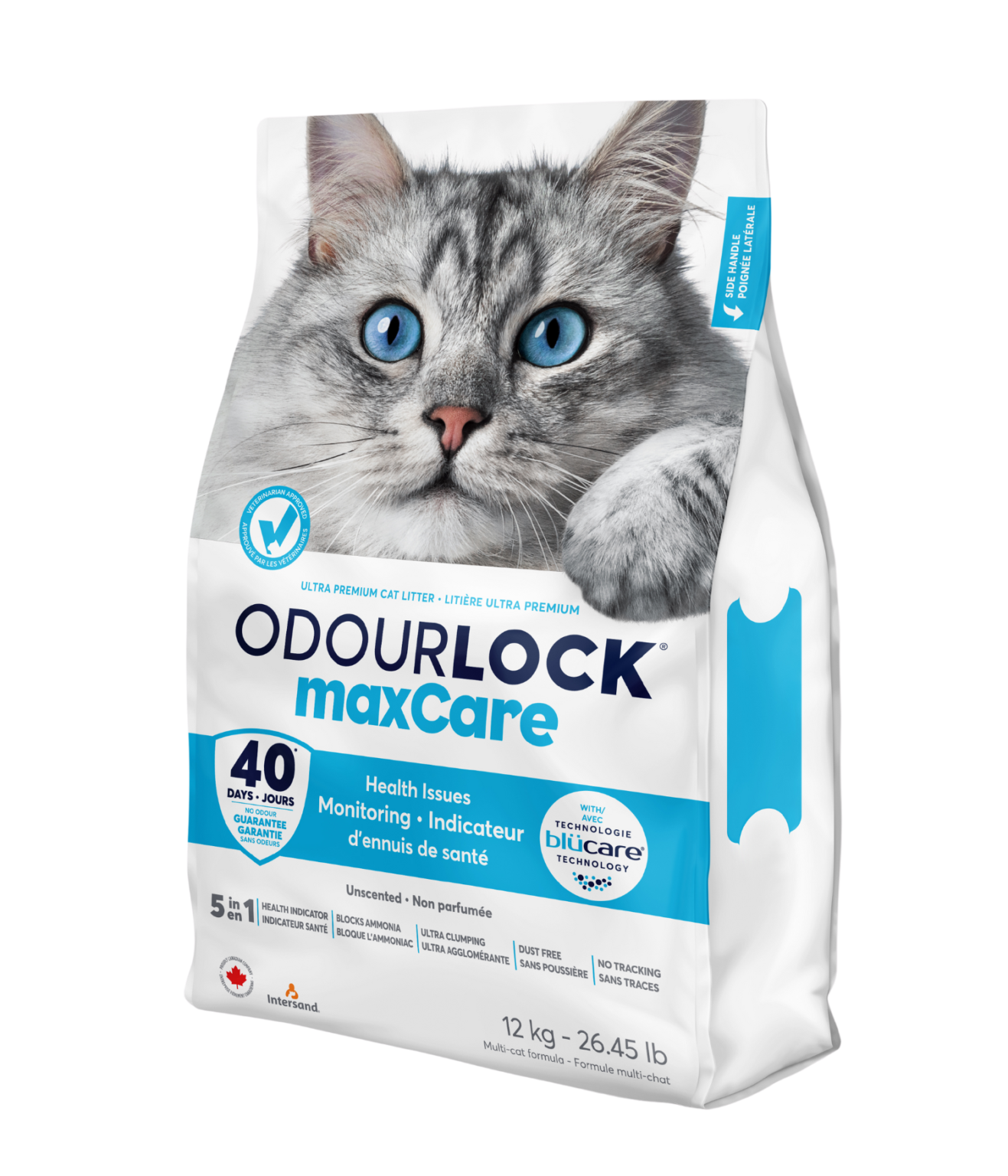 ODOURLOCK MAXCARE ULTRA-PREMIUM UNSCENTED MULTI CAT LITTER
