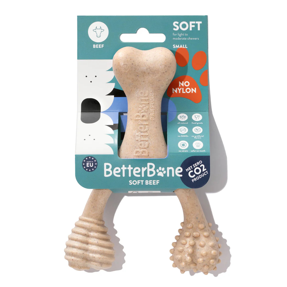 BETTERBONE DURABILLITY CHEW TOY : SOFT, PERFECT FOR PUPPIES, SENIORS AND GENTLE CHEWERS