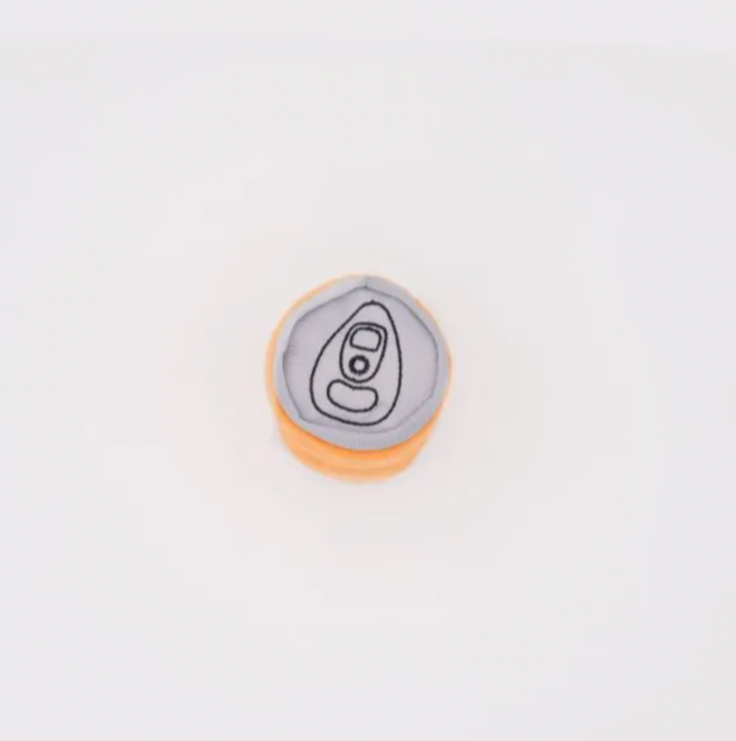 ZIPPY PAWS SQUEAKIE CANS DOG TOY - FETCHA