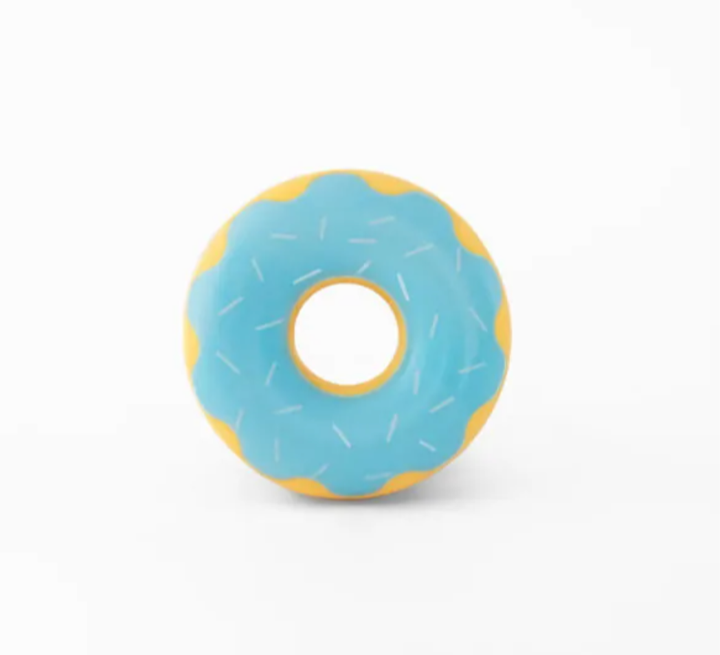 ZIPPY PAWS TUFF DOG TOY - BLUEBERRY DONUT