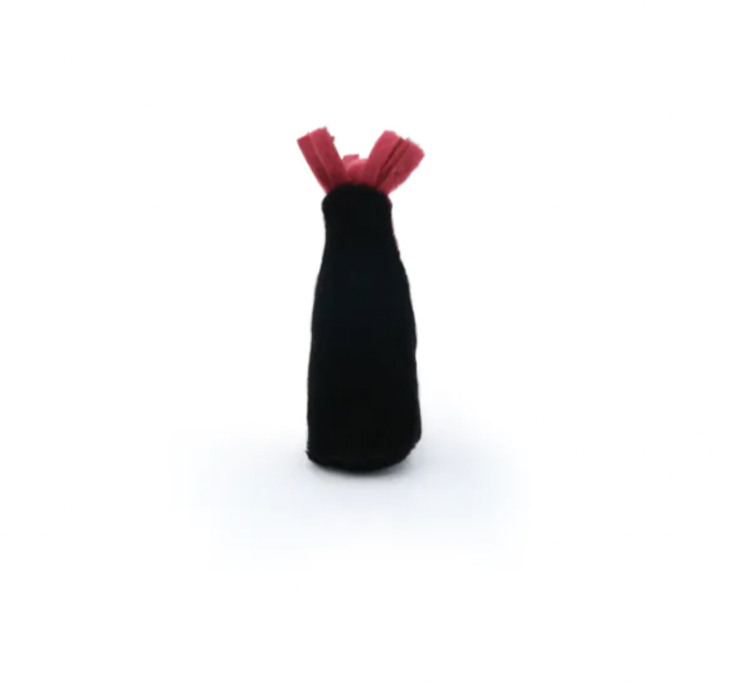 ZIPPY CLAWS CATNIP CRUSHERZ CAT TOY - MERLOT