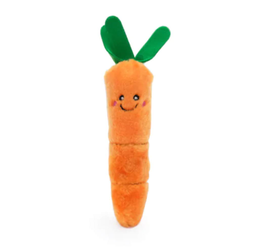 ZIPPY CLAWS KICKERZ CAT TOY - CARROT