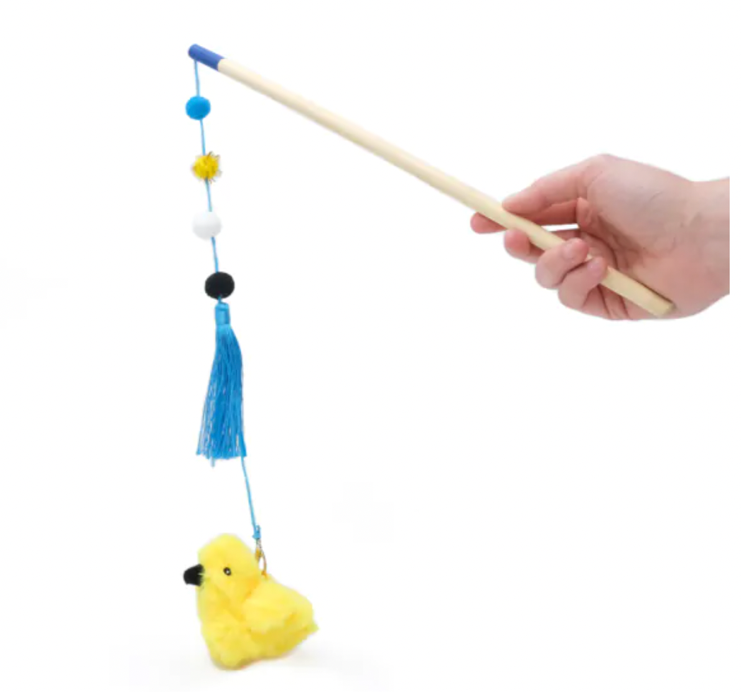 ZIPPY CLAWS ZIPPYSTICK CAT TOY - BIRD