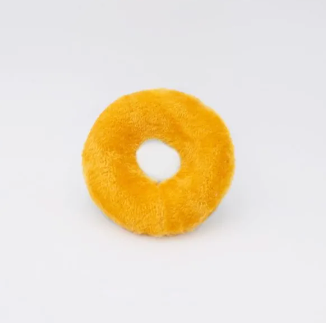 ZIPPY PAWS ST. PATRICK'S DONUTZ DOG TOY - SHAMROCK GREEN