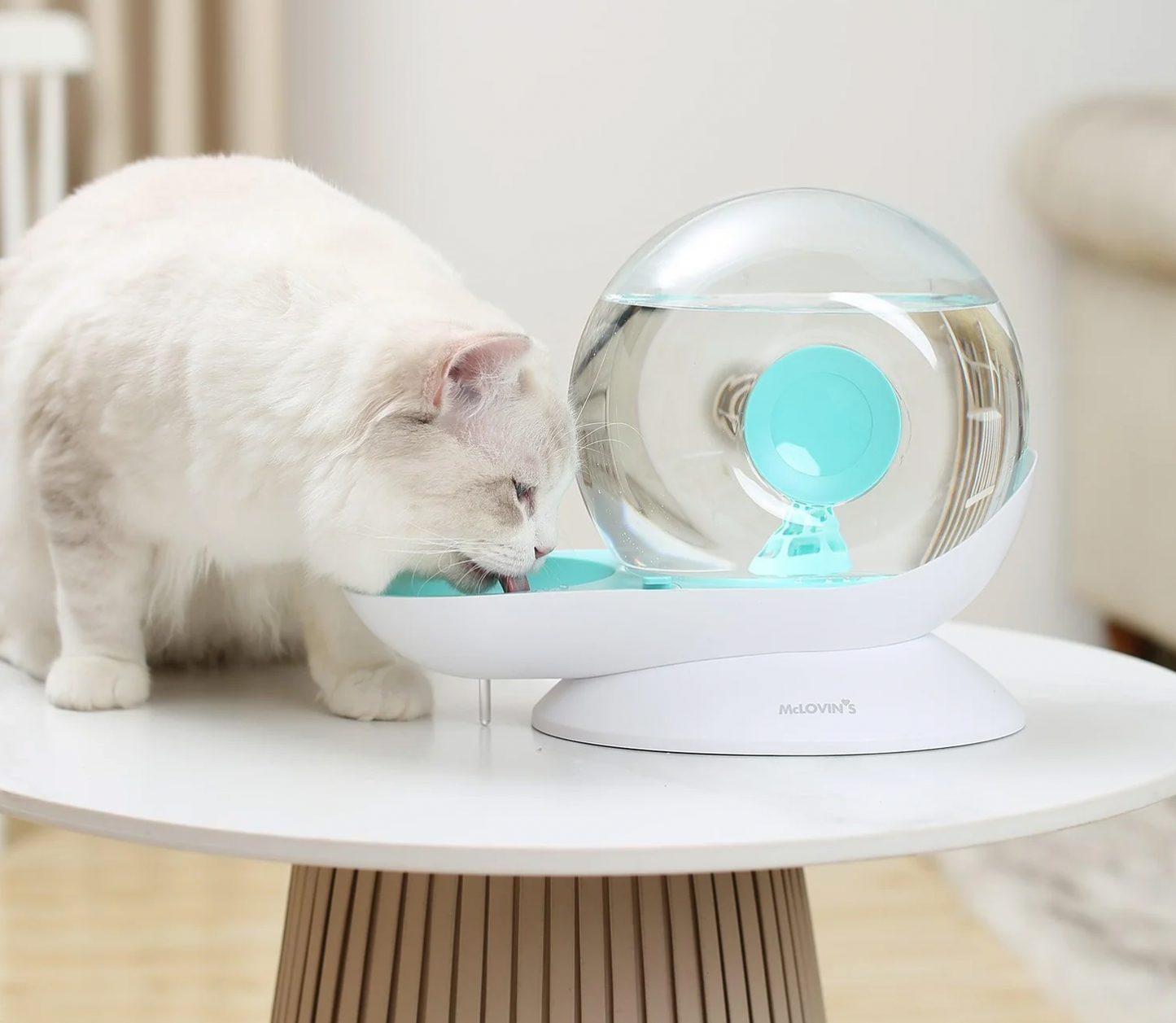 MCLOVINS GRAVITY WATERER - CATS AND SMALL DOGS