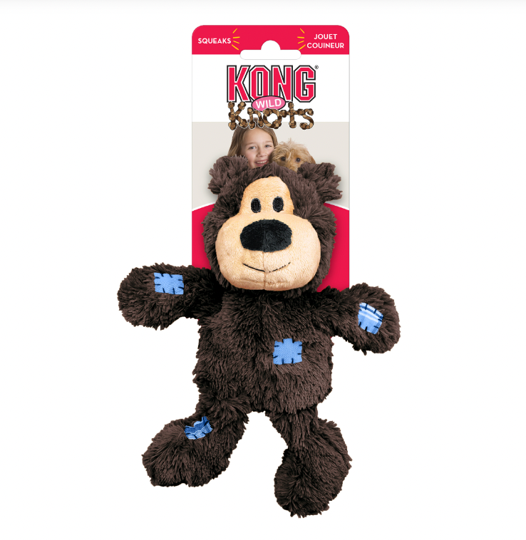 KONG WILD KNOTS BEAR DOG TOY