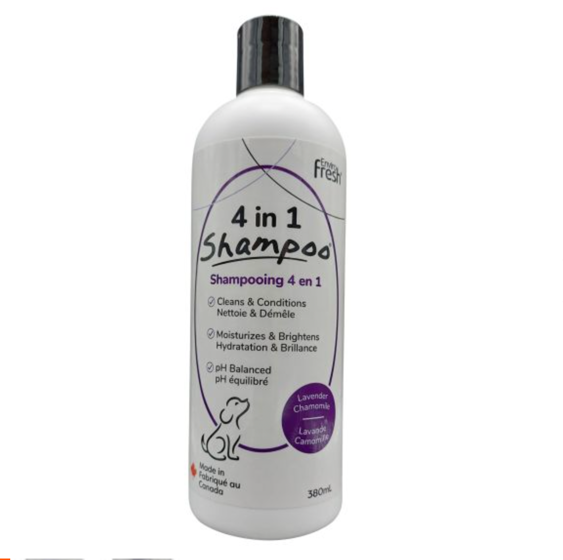 ENVIRO FRESH 4 IN 1 DOG SHAMPOO - LAVENDER AND CHAMOMILE