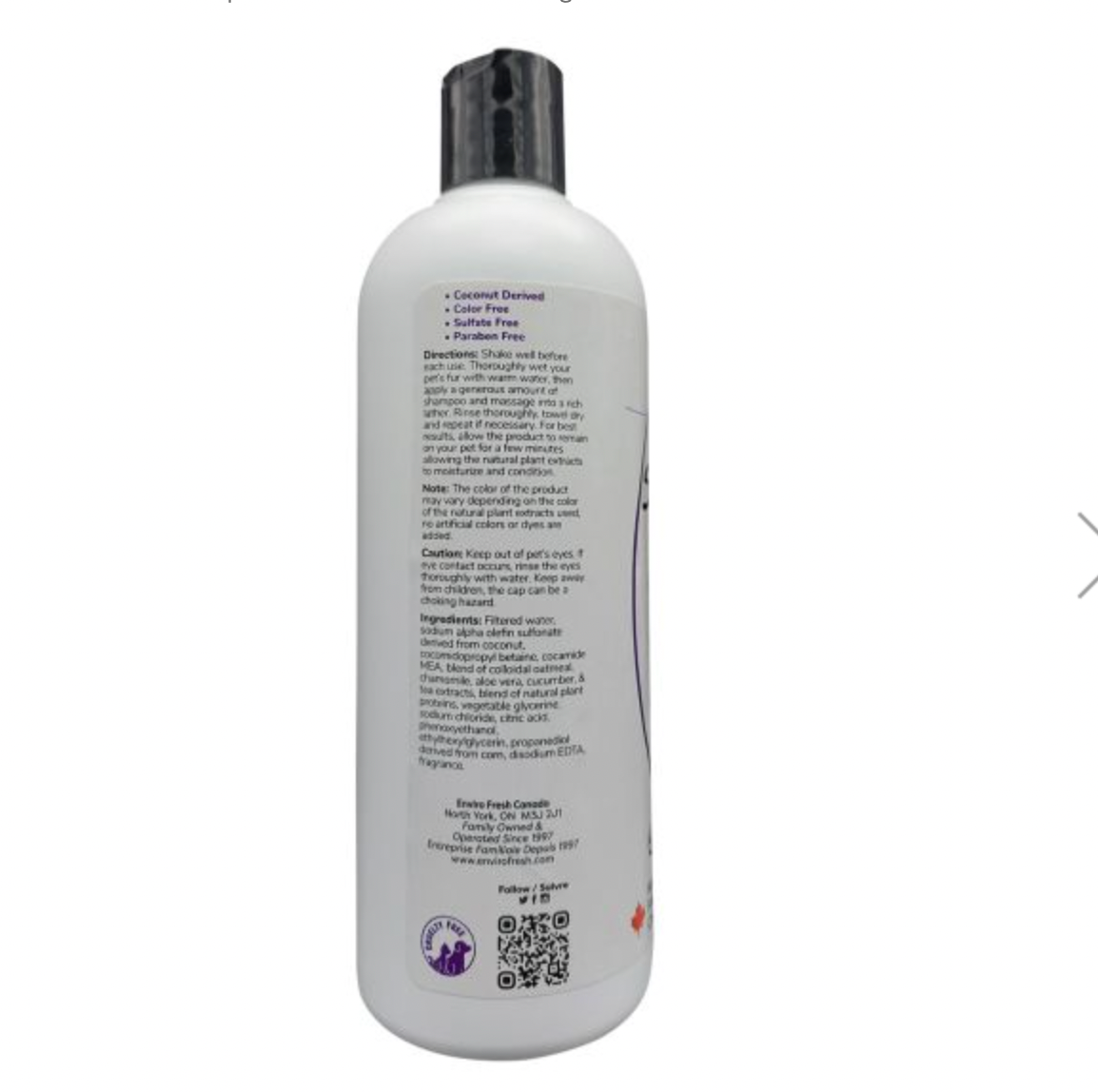 ENVIRO FRESH 4 IN 1 DOG SHAMPOO - LAVENDER AND CHAMOMILE