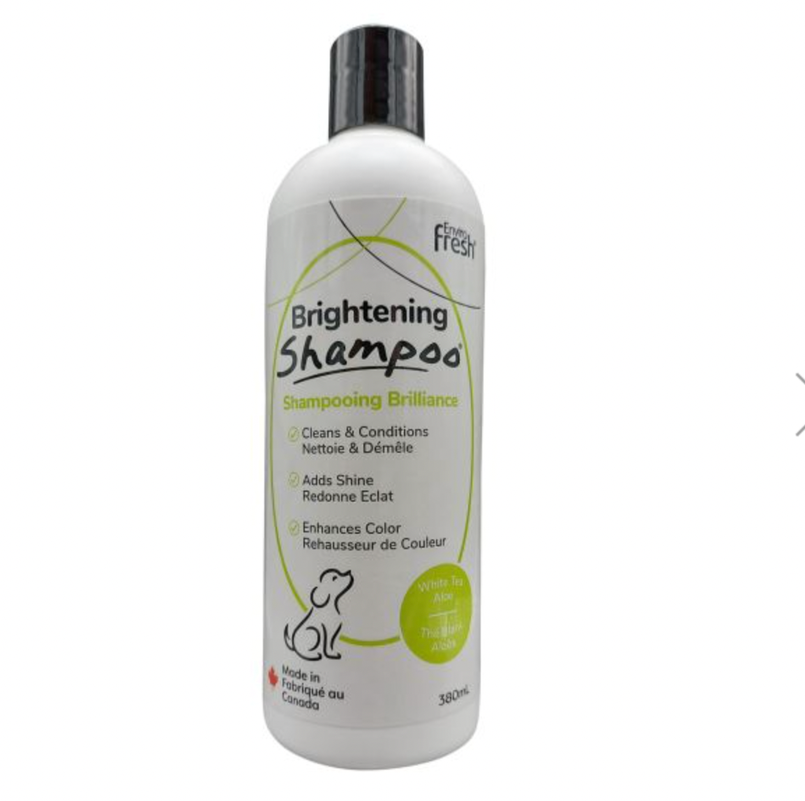 ENVIRO FRESH BRIGHTENING DOG SHAMPOO - ALOE AND WHITE TEA