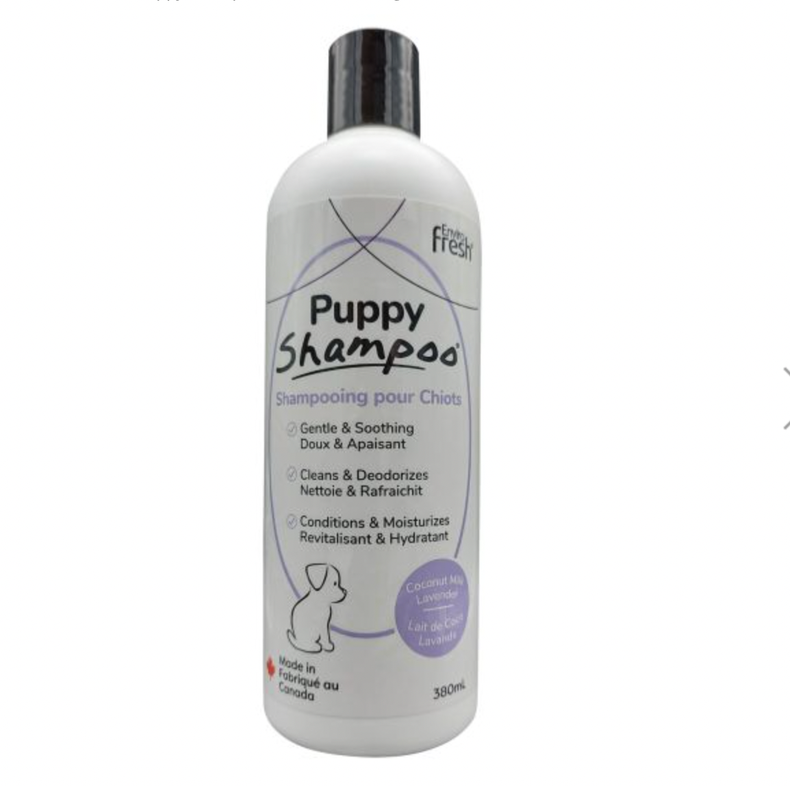 ENVIRO FRESH GENTLE PUPPY SHAMPOO - COCONUT MILK