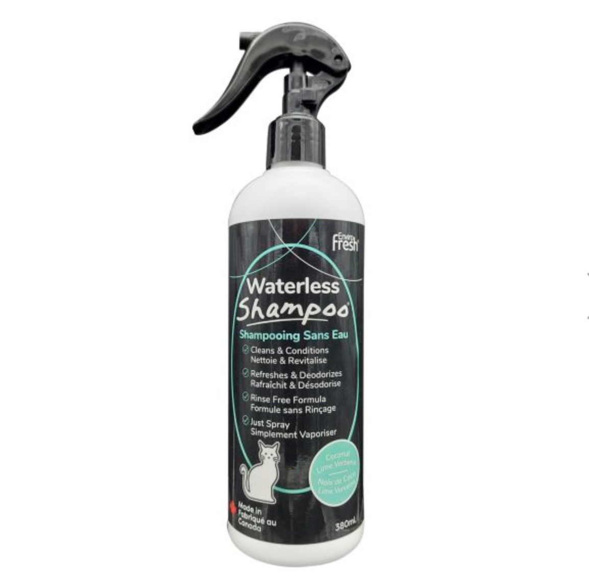 ENVIRO FRESH WATERLESS CAT SHAMPOO - COCONUT, LIME & VERVAIN