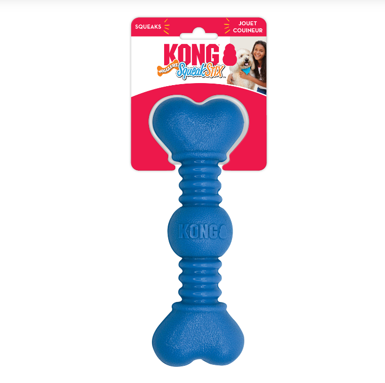 KONG SQUEAKSTIX WIGGLERZ DOG TOY