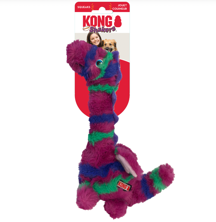 KONG SHAKERS HONKERS DOG TOY - DRAGONS