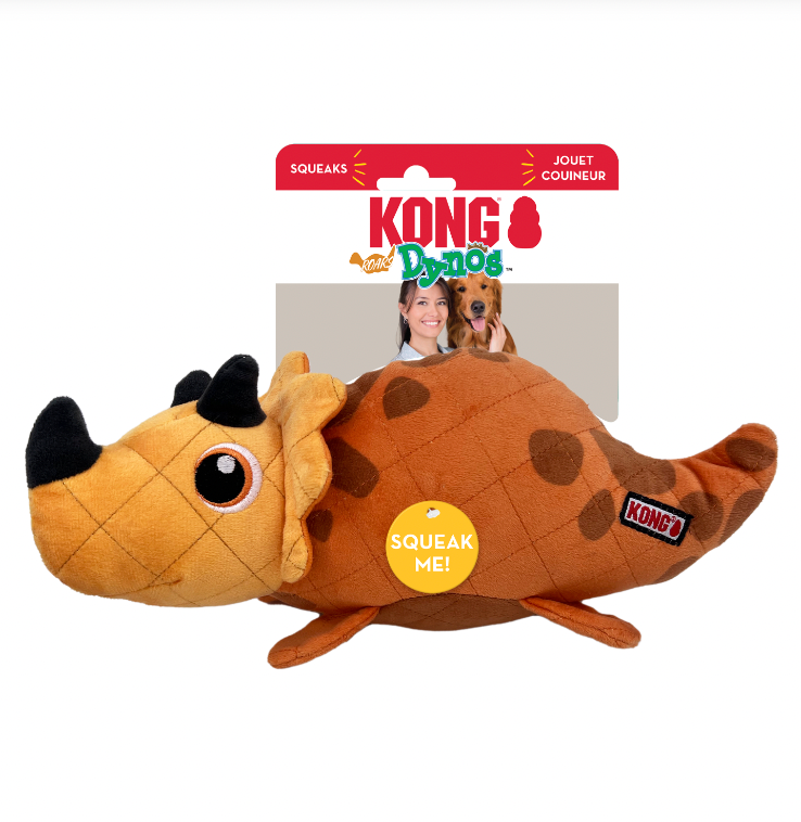 KONG DYNOS ROARS DOG TOY