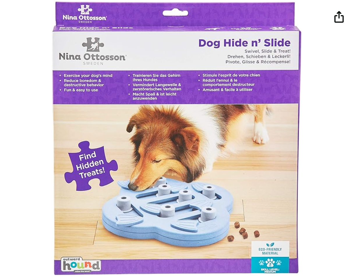 NINA OTTOSSON DOG HIDE N' SLIDE PUZZLE DOG TOY