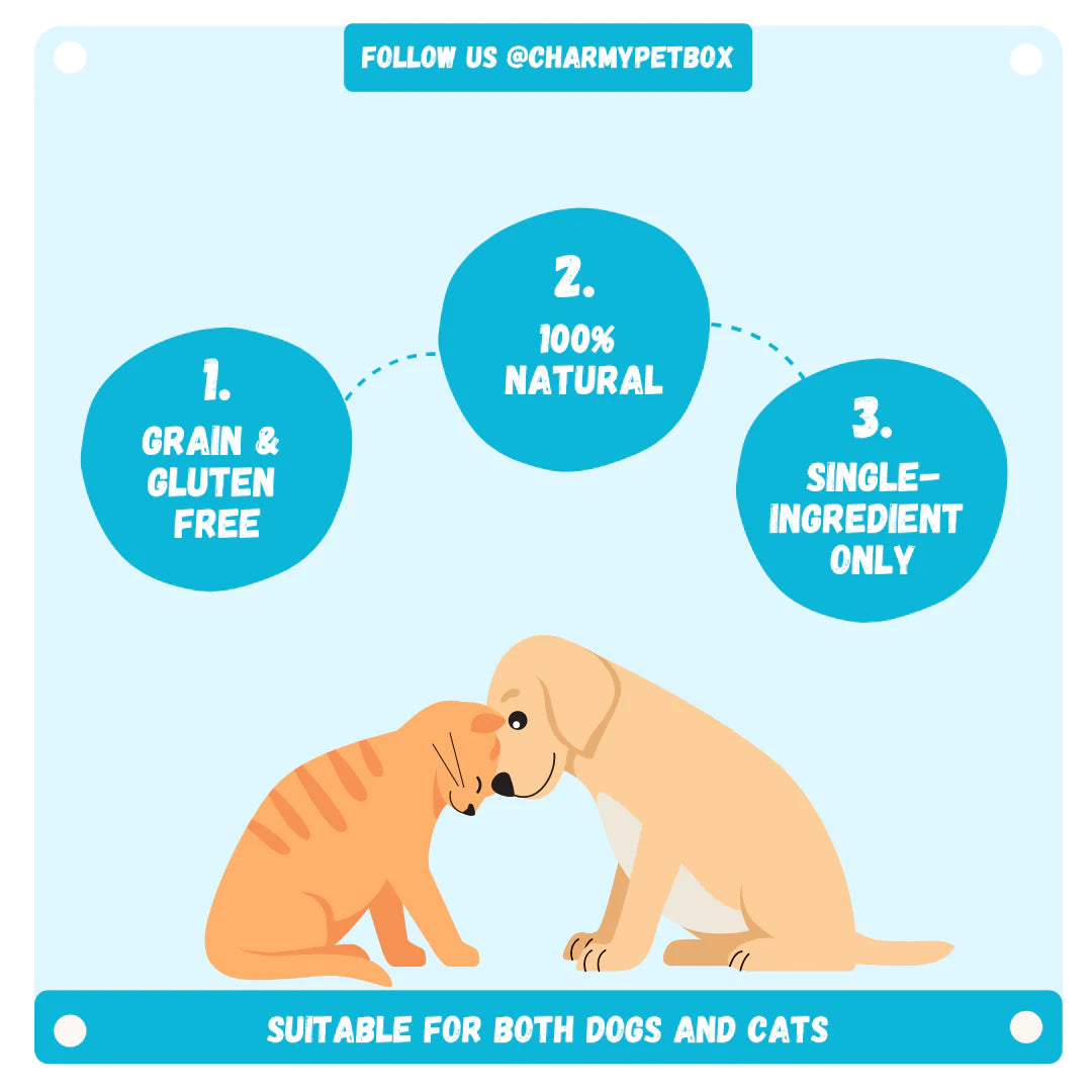 CHARMY RAINBOW TROUT DOG & CAT TREATS