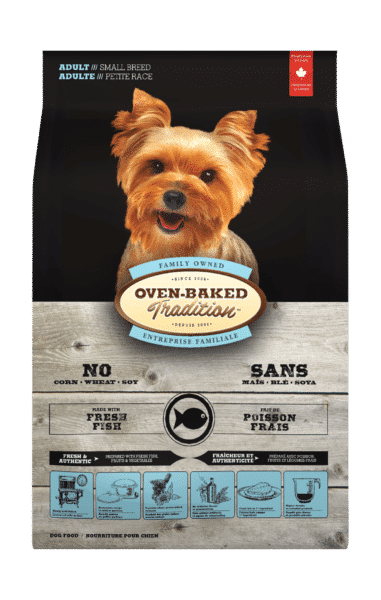 OVEN-BAKED TRADITION FOOD FOR SMALL BREED ADULT DOGS – FISH