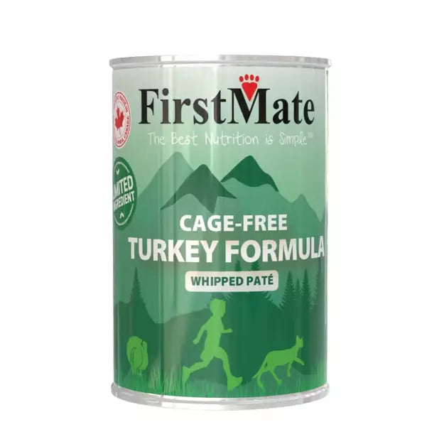 FIRSTMATE GRAIN FREE LID TURKEY CAT CAN