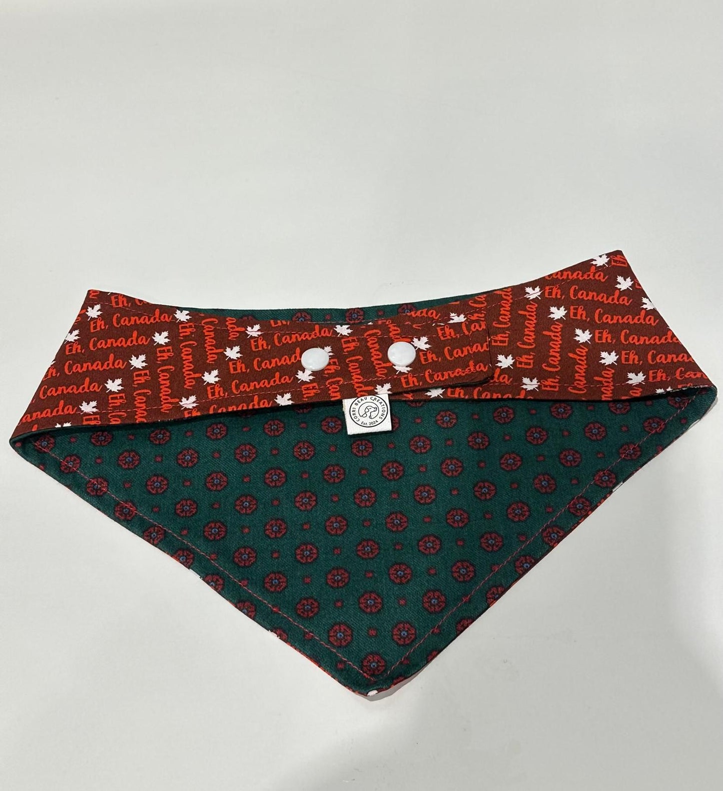 BANDANAS : REVERSIBLE - CANADA DAY COLLECTION