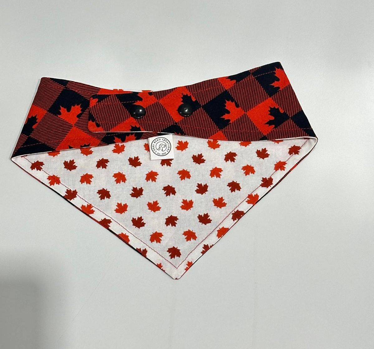BANDANAS : REVERSIBLE - CANADA DAY COLLECTION