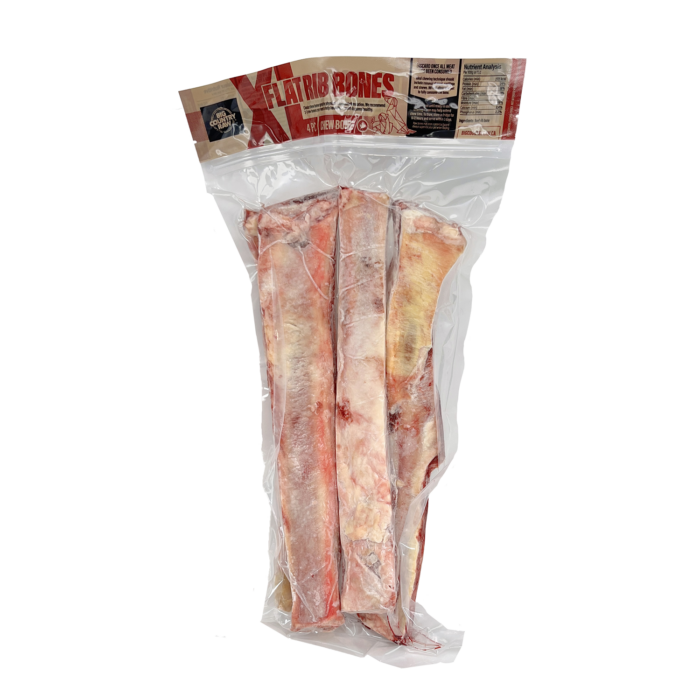 BIG COUNTRY RAW MEATY BONES - XL FLAT RIB BONES