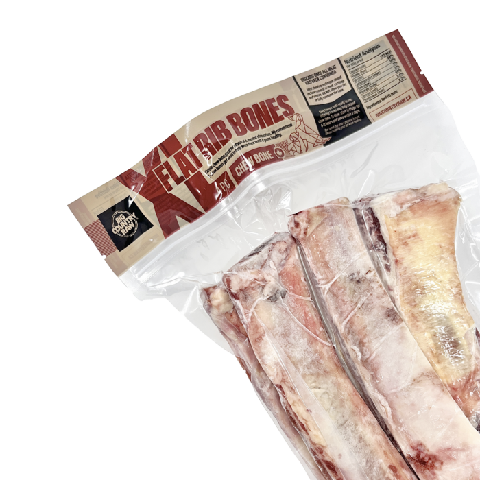 BIG COUNTRY RAW MEATY BONES - XL FLAT RIB BONES