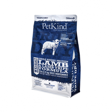 PetKind® Tripe Dry® Single Animal Protein Lamb & Lamb Tripe Weight Management Formula Dry Dog Food