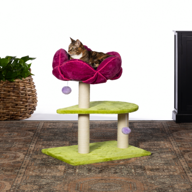 Prevue Hendryx™ Flower Power Cat Tree & Scratcher