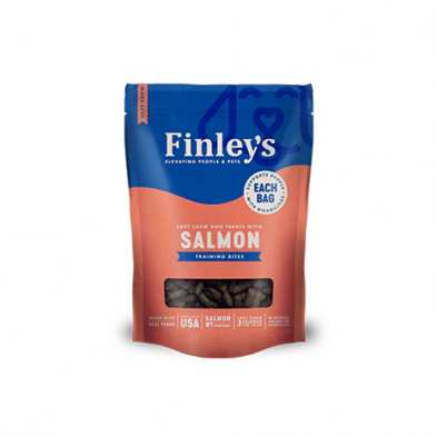 Finley's Salmon Soft Chew Training Bites Dog Treats 6oz