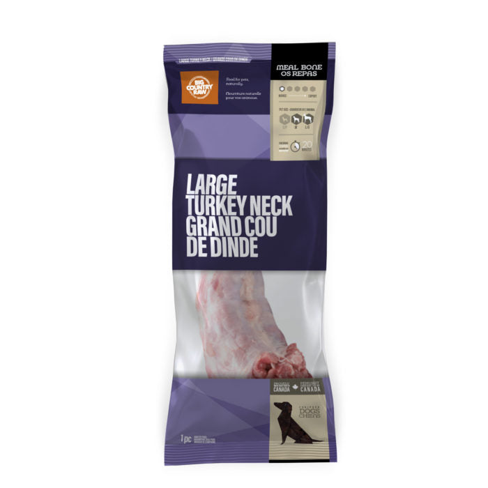 BIG COUNTRY RAW BONES - Turkey Neck Large – 1 Pc