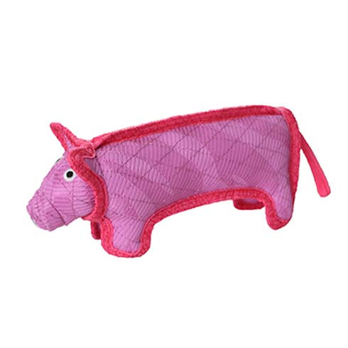 TUFFY DURAFORCE - PIG - DOG TOY : EXTREME TOUGH