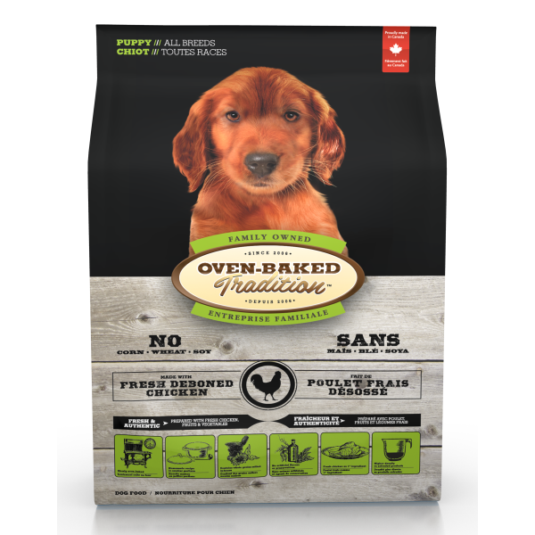 OVEN BAKED TRADITION PUPPY CHICKEN DOG DRY FOOD- ALL BREEDS