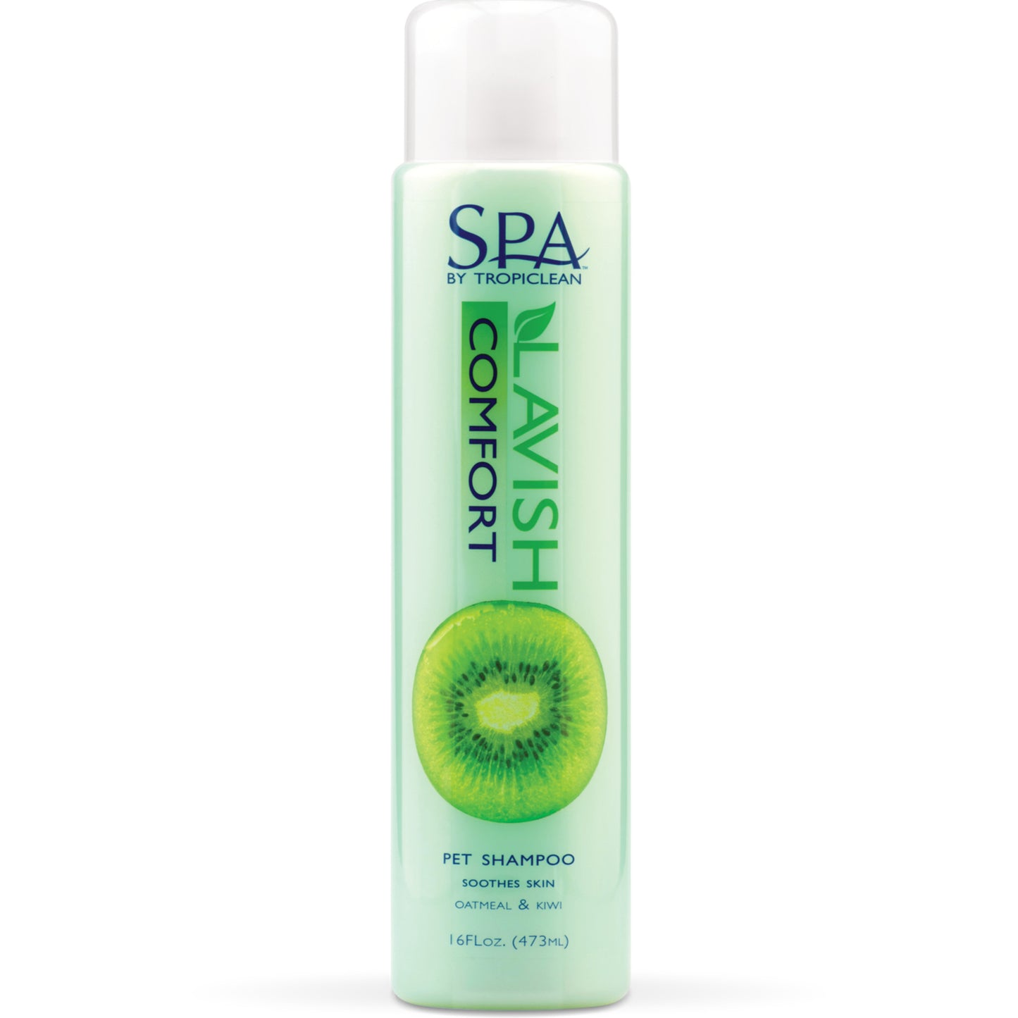 TROPICLEAN LAVISH COMFORT OATMEAL AND KIWI PET SHAMPOO