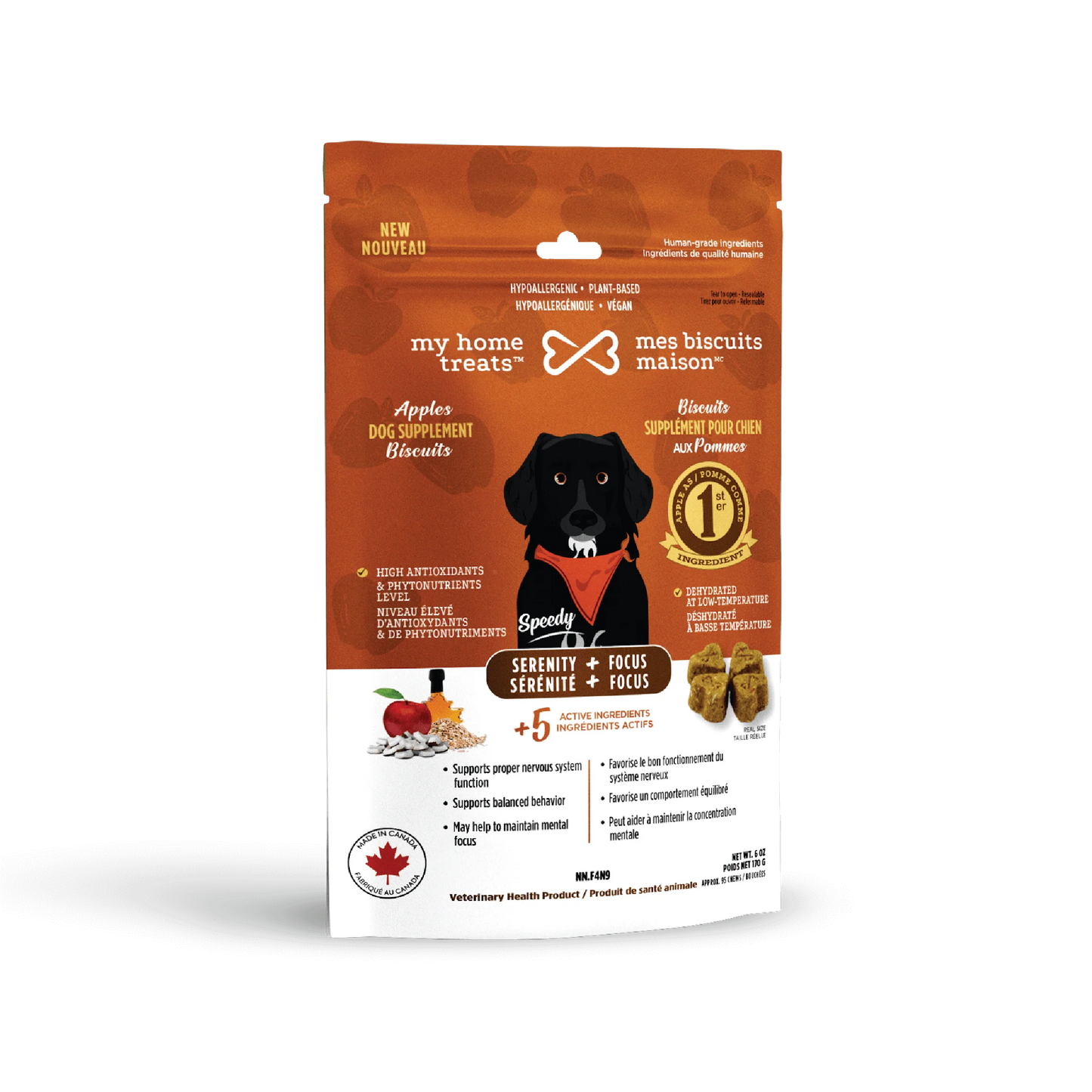 HYPOALLERGENIC MY HOME TREATSFUNCTIONAL TREATS FOR DOGS - STRESS & ANXIETY