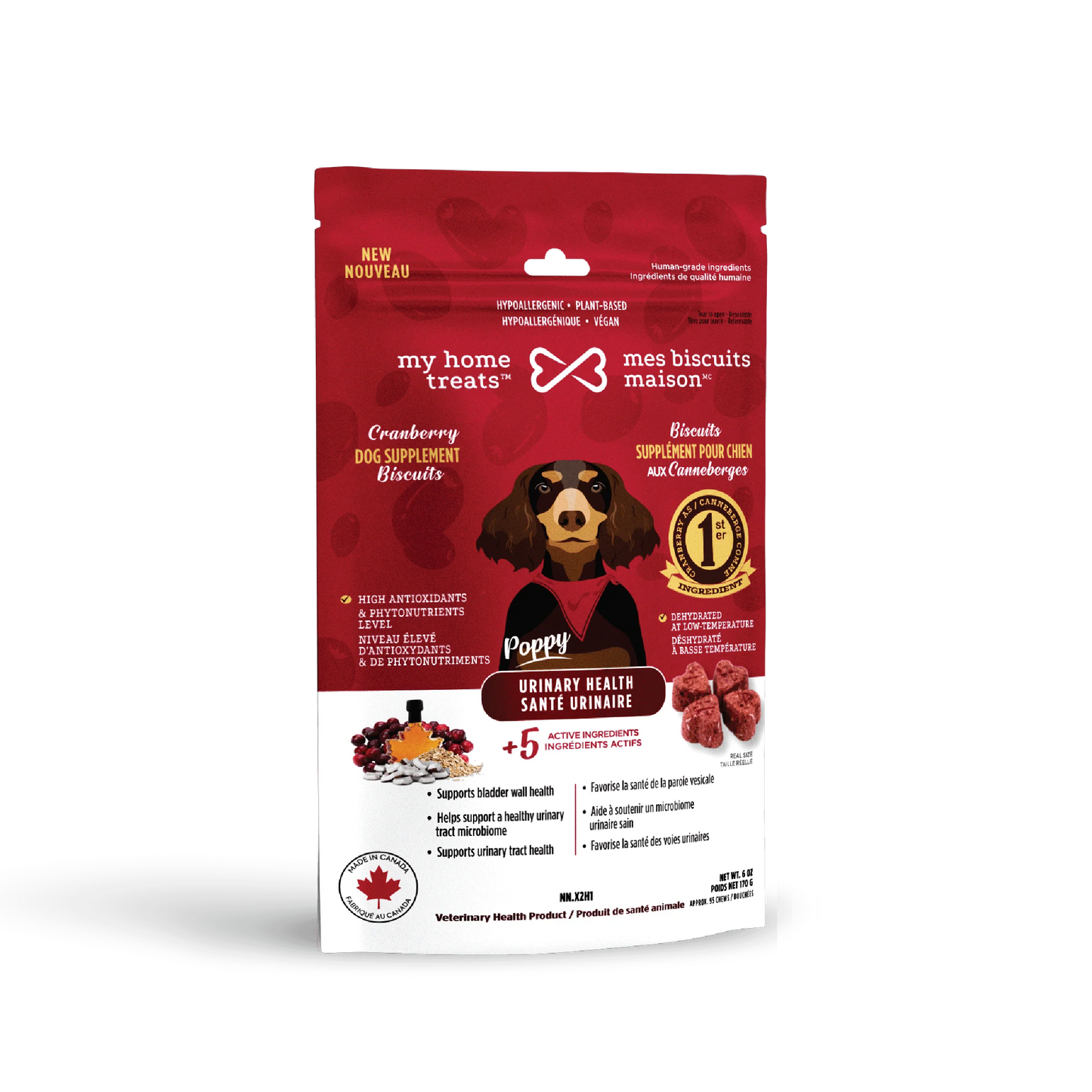 HYPOALLERGENIC MY HOME TREATS FUNCTIONAL TREATS FOR DOGS - URINARY & BLADDER HEALTH