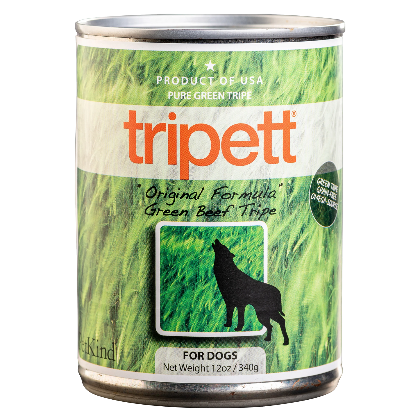 PETKIND® TRIPETT® ORIGINAL FORMULA GREEN BEEF TRIPE WET DOG FOOD - 13OZ