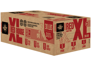 BIG COUNTRY RAW XL RED 30LBS