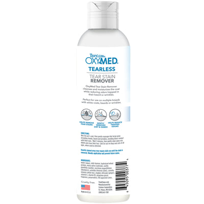 TROPICLEAN OXYMED TEARLESS TEAR STAIN REMOVER