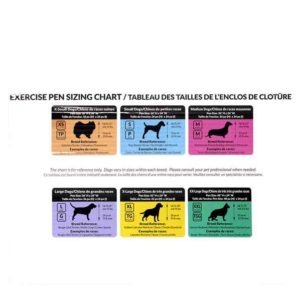SMART PET LOVE SIMPLY ESSENTIAL DOG 8 PANEL EXERCISE PEN