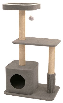 Bud-Z Soho Medium Condo Grey Cat 60x40x102.5cm 1pc