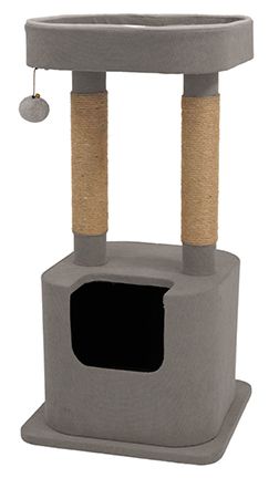 Bud-Z Soho Small Condo Grey Cat 40x40x80cm 1pc